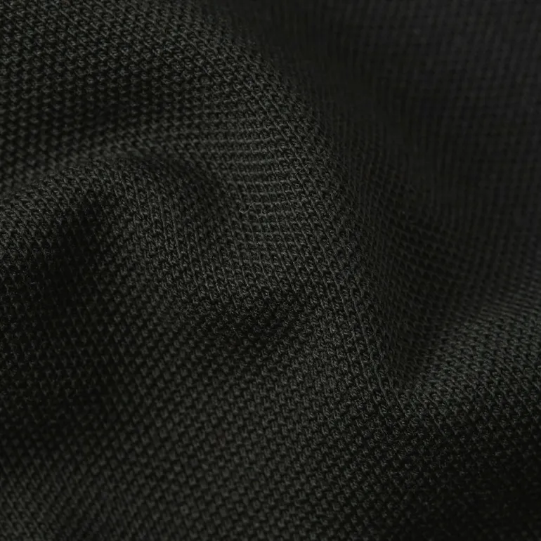 Dunda slim polo ls dk black