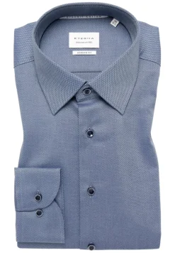 Dynamic Cotton Dobbydesign Langarm denim