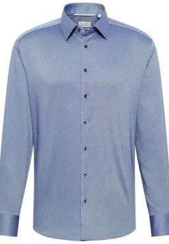 Dynamic Cotton Dobbydesign Langarm denim