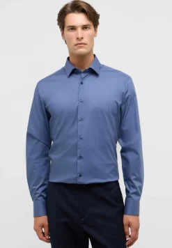 Dynamic Cotton Popeline Langarm denim