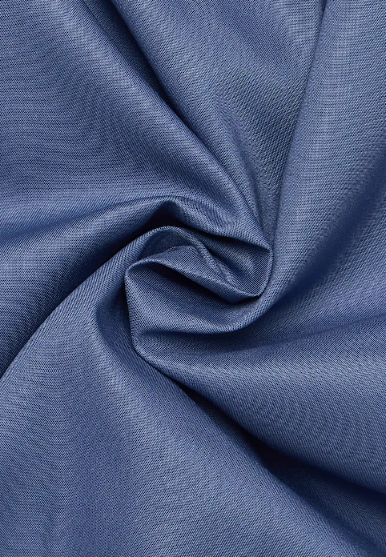 Dynamic Cotton Popeline Langarm denim