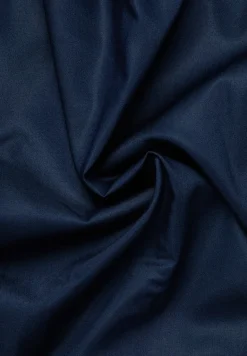 Dynamic Cotton Popeline Langarm navy