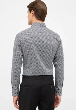 Dynamic Cotton Twill Langarm anthrazit