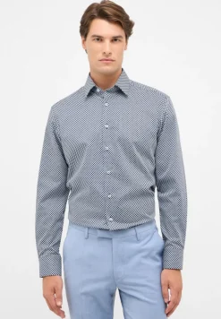 Dynamic Cotton Twill Langarm navy