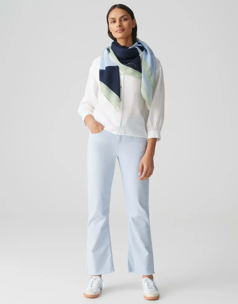 Eboni french oxford blue