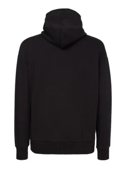 EMBOSSED RIB COMFORT HOODIE ck black