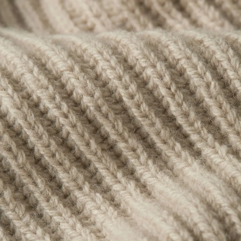 Essential half zip knit dk brick