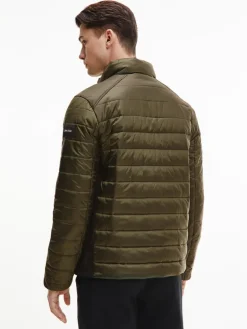 Essential Logo Jacke dark olive