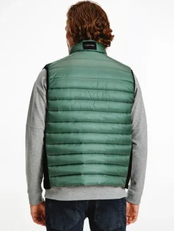 ESSENTIAL SIDE LOGO VEST balsam green