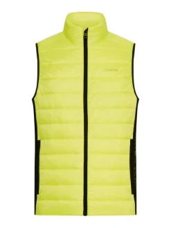 ESSENTIAL SIDE LOGO VEST sunny lime