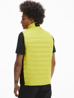 ESSENTIAL SIDE LOGO VEST sunny lime