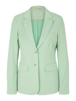 Farbiger Blazer okra green