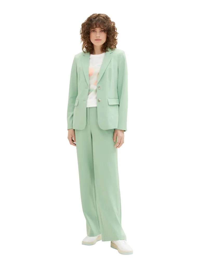 Farbiger Blazer okra green