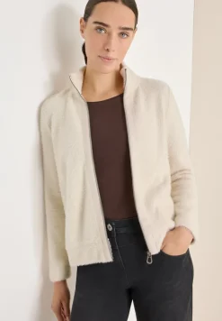Federgarn Jacke light greige