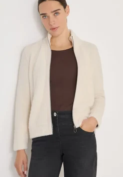 Federgarn Jacke light greige