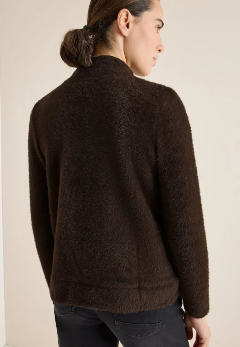 Federgarn Jacke tartufo brown