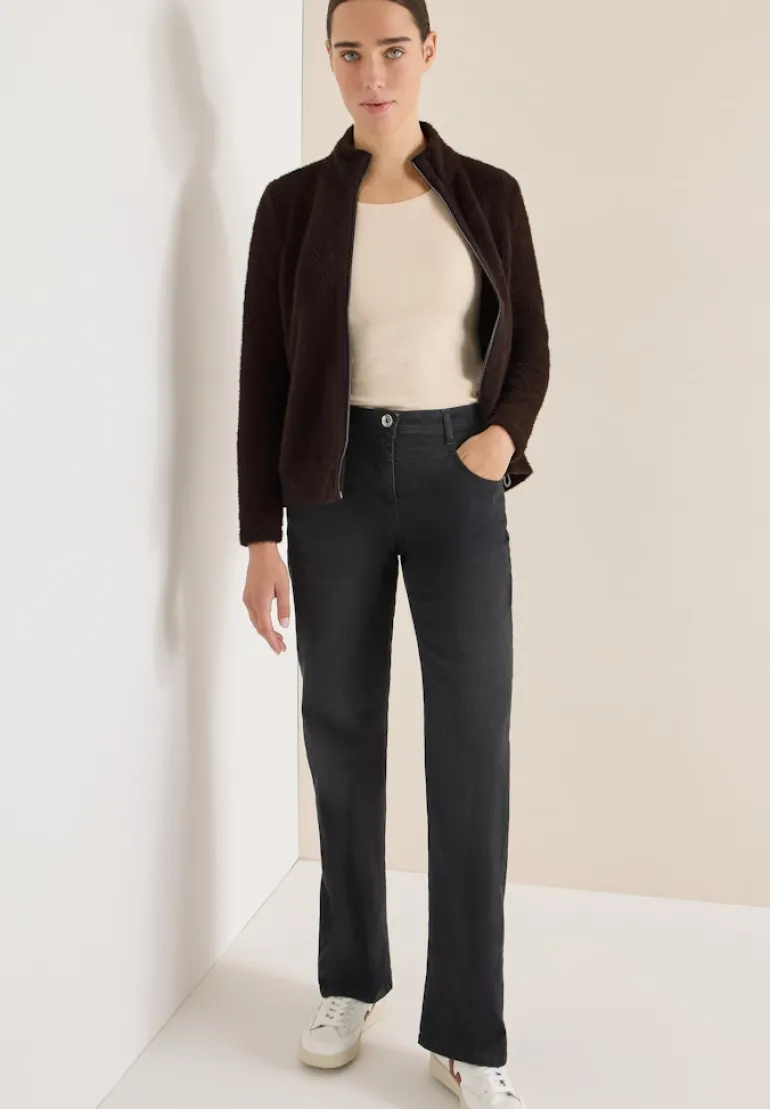 Federgarn Jacke tartufo brown