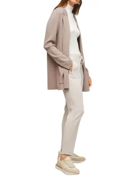 Feinstrickblazer grau