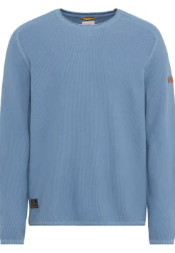 Feinstrickpullover aus organic Cotton elemental blue