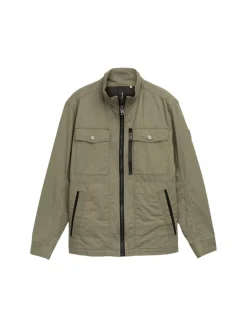 Feldjacke mit aufgesetzten Brusttaschen smokey olive green