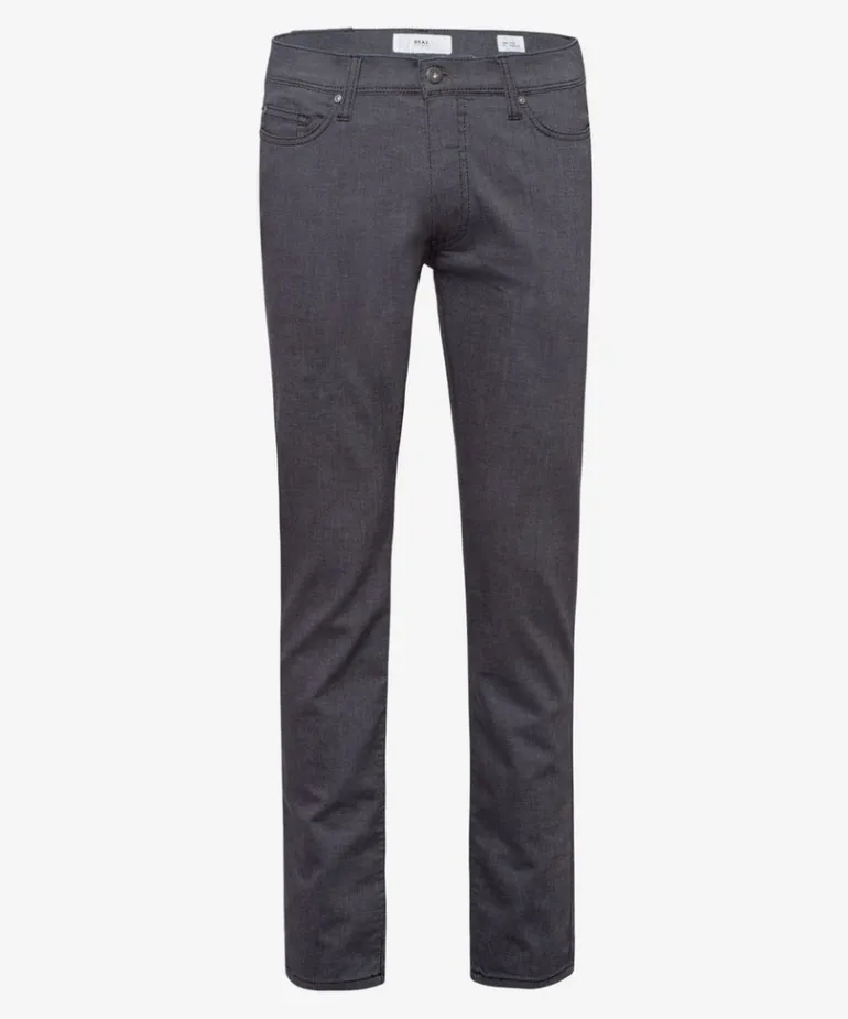 Five-Pocket-Hose in Two Tone-Optik black