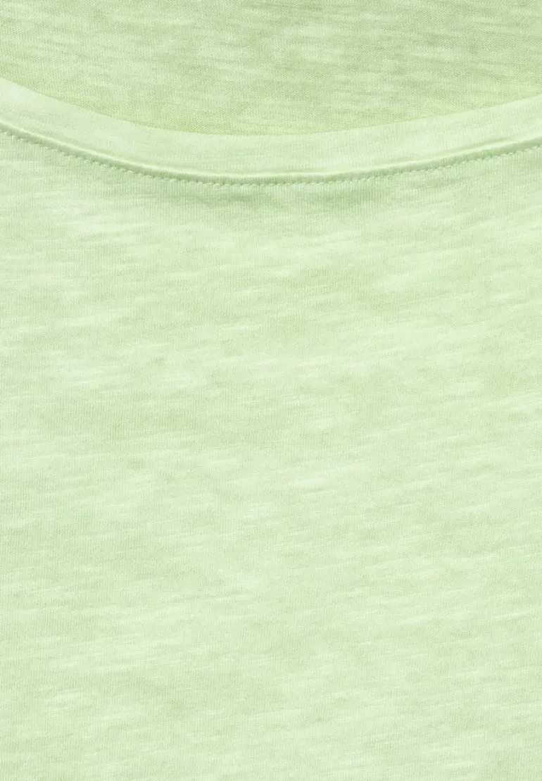 Flammgarn T-Shirt matcha lime
