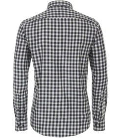 Flanellhemd blau