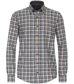 Flanellhemd blau1