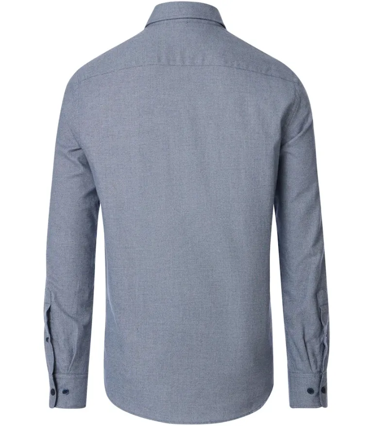 Flanellhemd blau