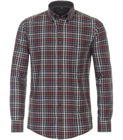 Flanellhemd rot