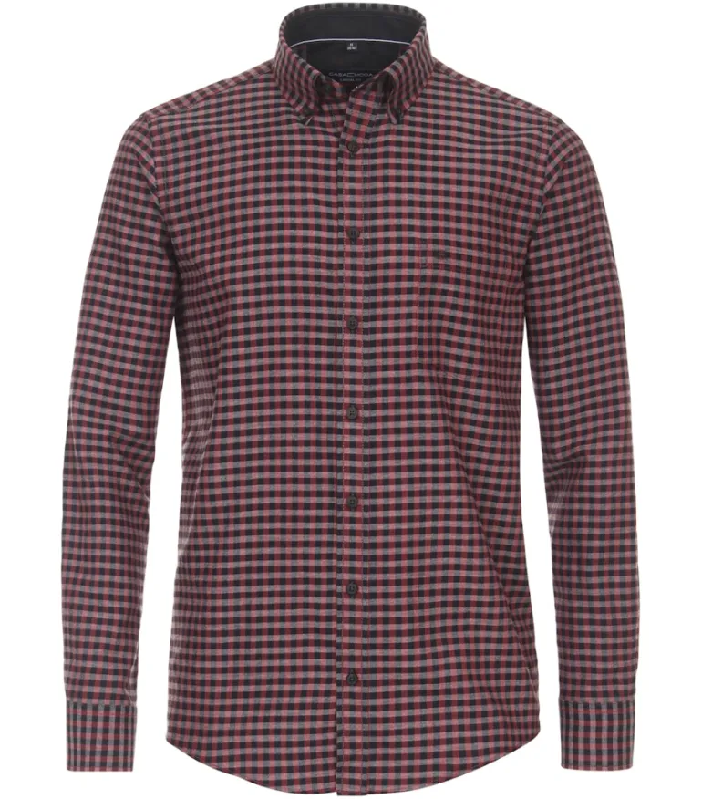 Flanellhemd rot