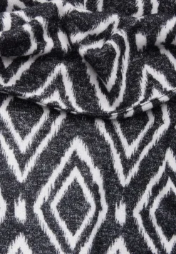 Flauschiges Shirt mit Print charcoal grey melange