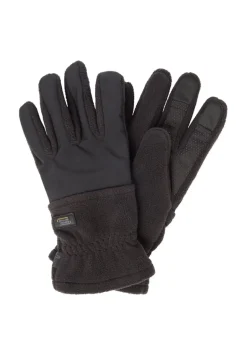 Fleecehandschuhe mit Touchscreen-Funktion asphalt