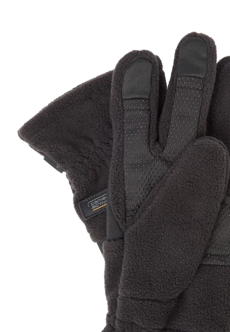 Fleecehandschuhe mit Touchscreen-Funktion asphalt