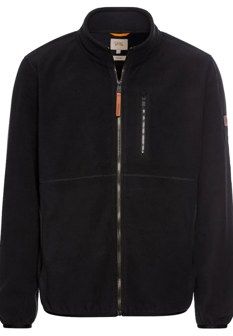 Fleecejacke aus recyceltem Polyester night blue