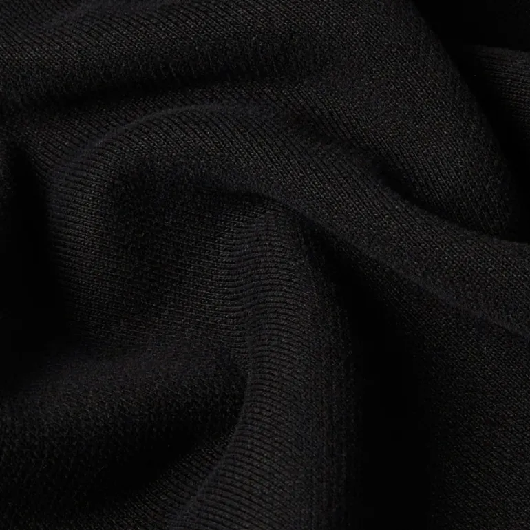 Flock print sw dress wmn dk black