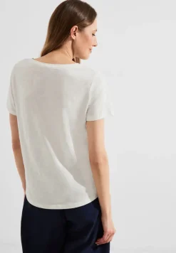 Fotoprint T-Shirt vanilla white