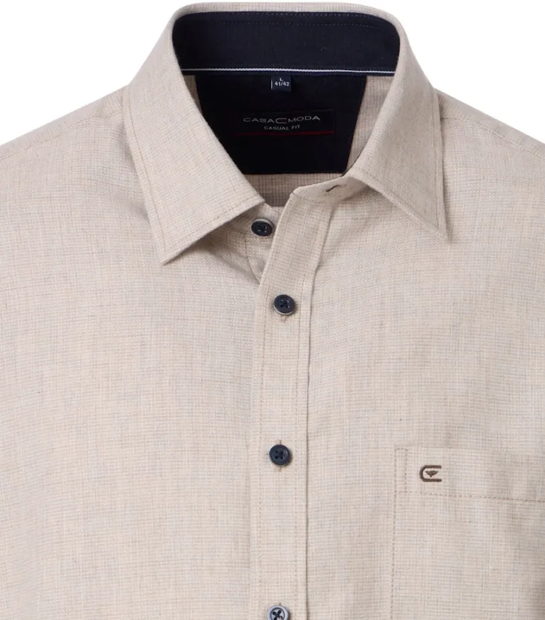 Freizeithemd beige