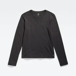 Front seam r t ls wmn dk black