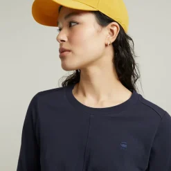 Front seam r t ls wmn osaka blue