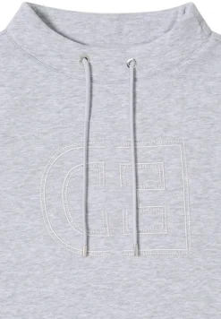Funnelneck Sweatshirt luna grey melange