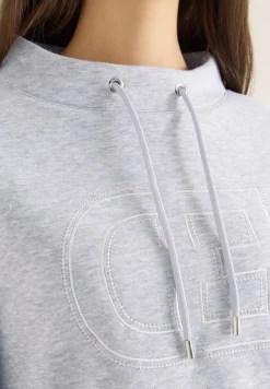 Funnelneck Sweatshirt luna grey melange