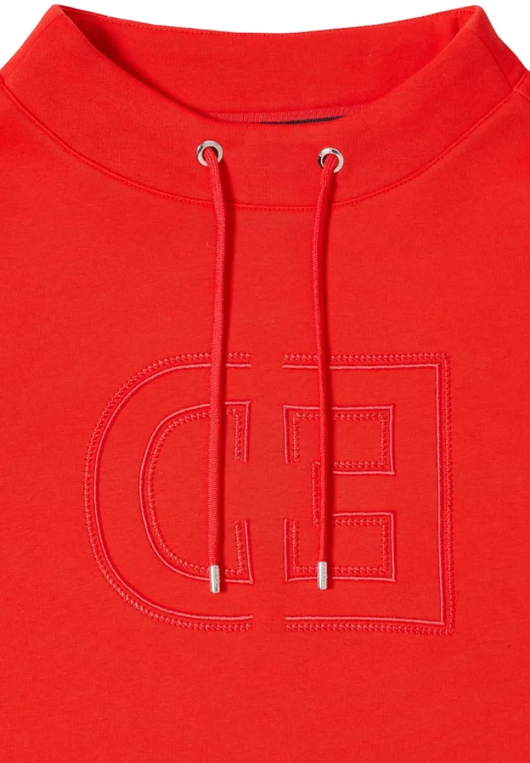 Funnelneck Sweatshirt pumkin orange