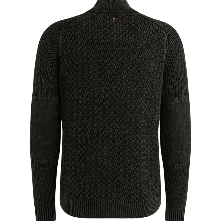 garment dye stone wash black