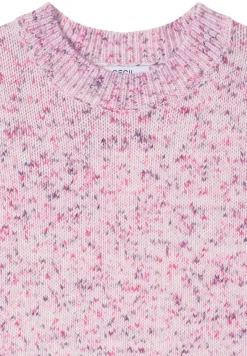 Gemusterter Strickpullover dark blossom melange