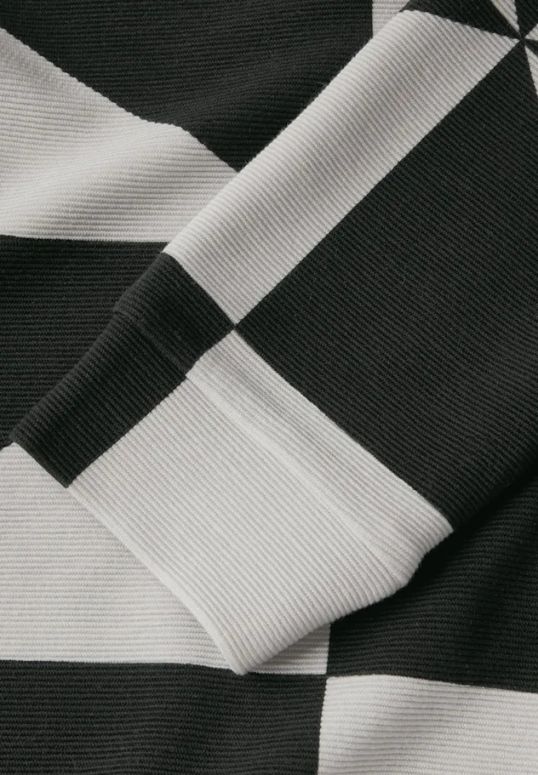 Gemustertes Ottoman Shirt black