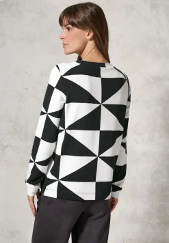 Gemustertes Ottoman Shirt black