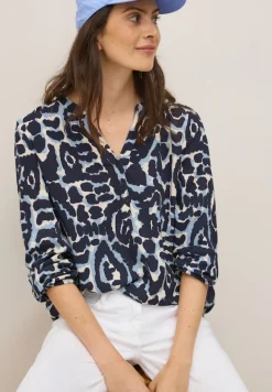 Gemusterte Tunika urban dark blue
