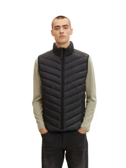 Gesteppte Weste black