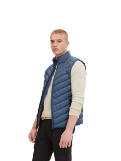 Gesteppte Weste china blue